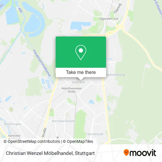Карта Christian Wenzel Möbelhandel