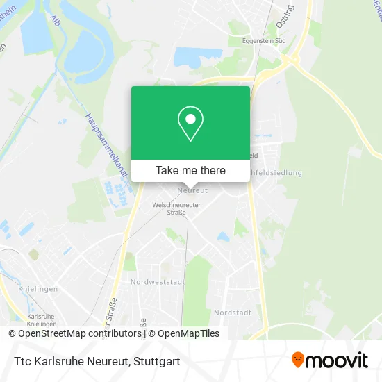 Ttc Karlsruhe Neureut map
