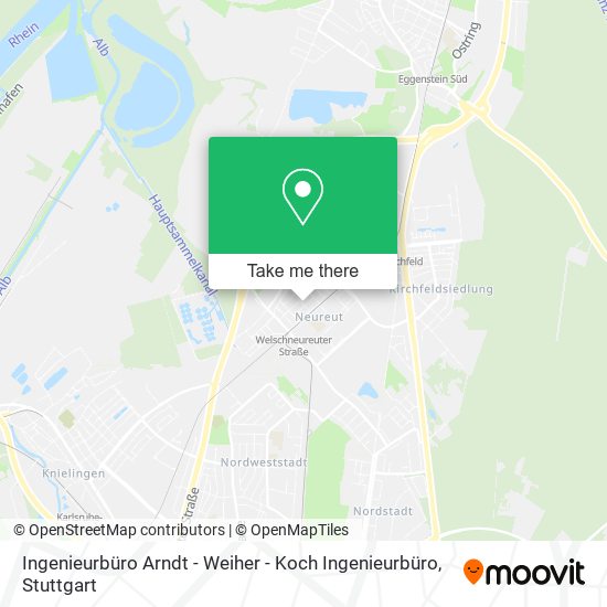 Ingenieurbüro Arndt - Weiher - Koch Ingenieurbüro map