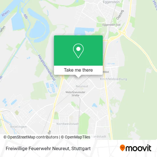 Карта Freiwillige Feuerwehr Neureut