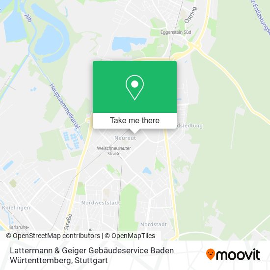 Lattermann & Geiger Gebäudeservice Baden Würtenttemberg map