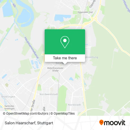 Карта Salon Haarscharf