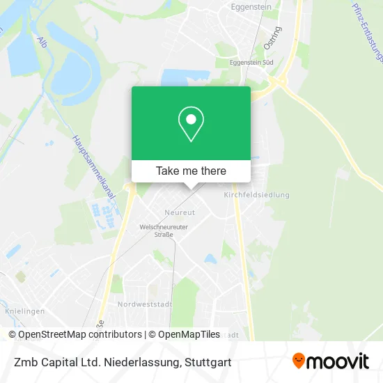 Карта Zmb Capital Ltd. Niederlassung