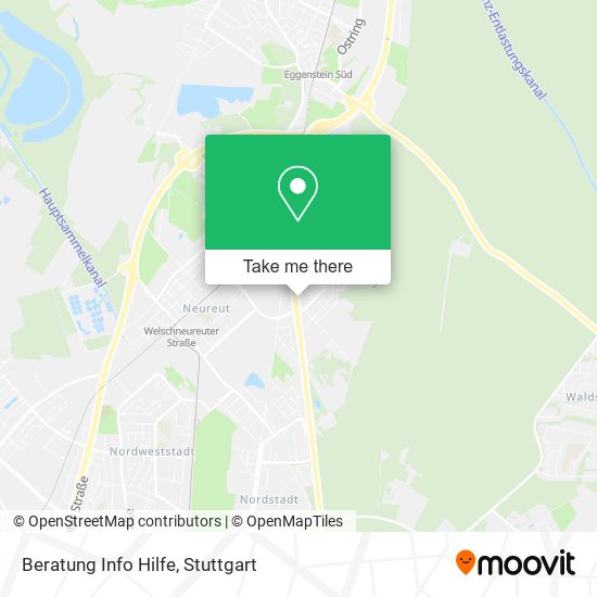 Карта Beratung Info Hilfe
