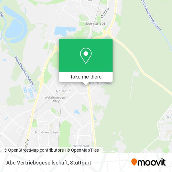 Abc Vertriebsgesellschaft map