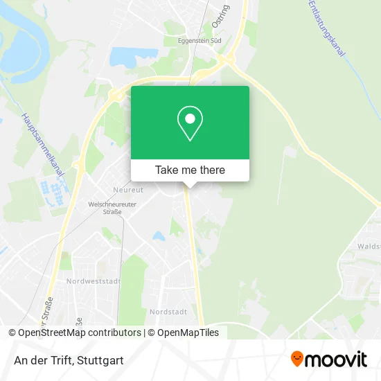 An der Trift map
