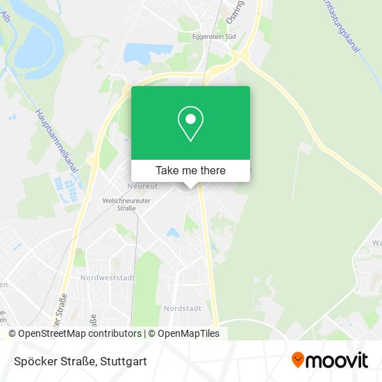 Карта Spöcker Straße