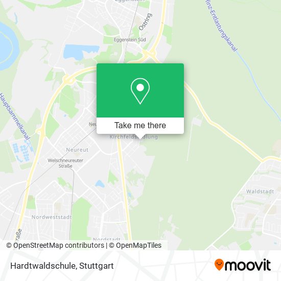 Hardtwaldschule map