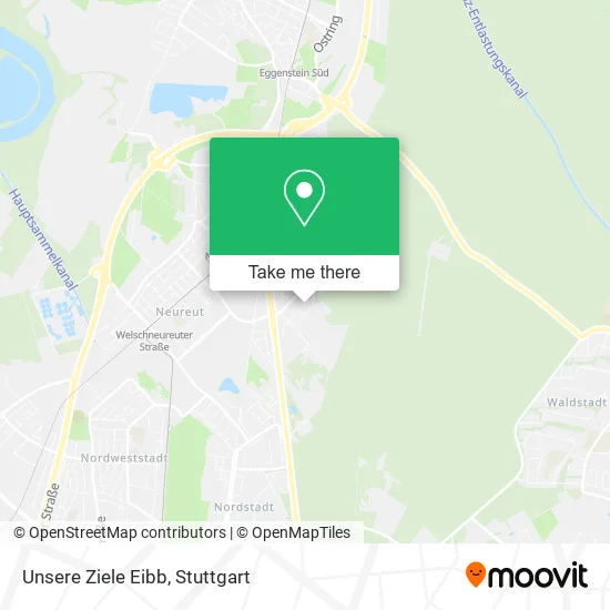 Карта Unsere Ziele Eibb