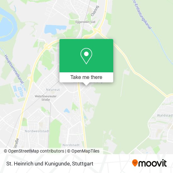 St. Heinrich und Kunigunde map