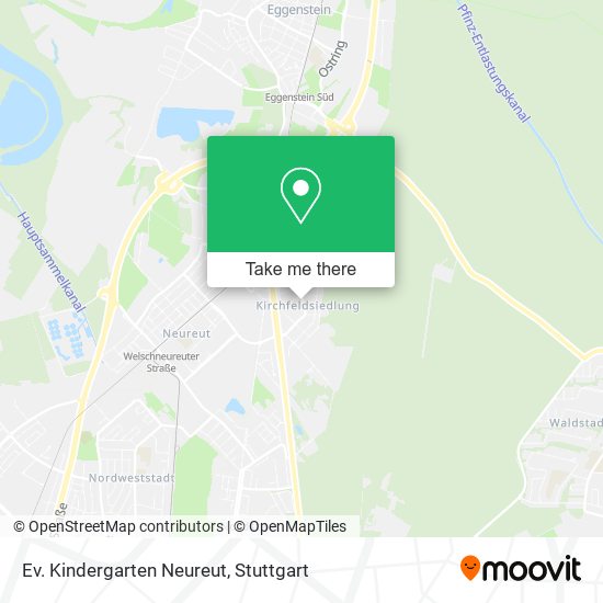 Ev. Kindergarten Neureut map