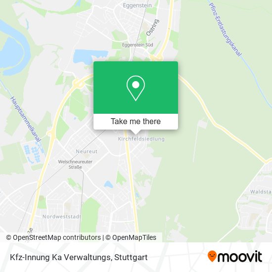 Kfz-Innung Ka Verwaltungs map