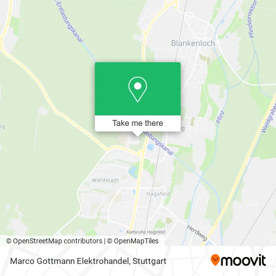 Карта Marco Gottmann Elektrohandel