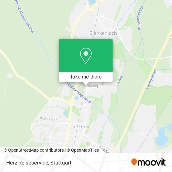 Карта Herz Reiseservice