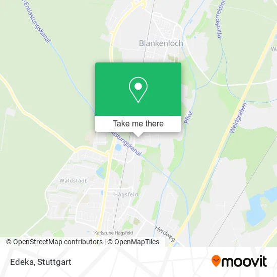 Edeka map