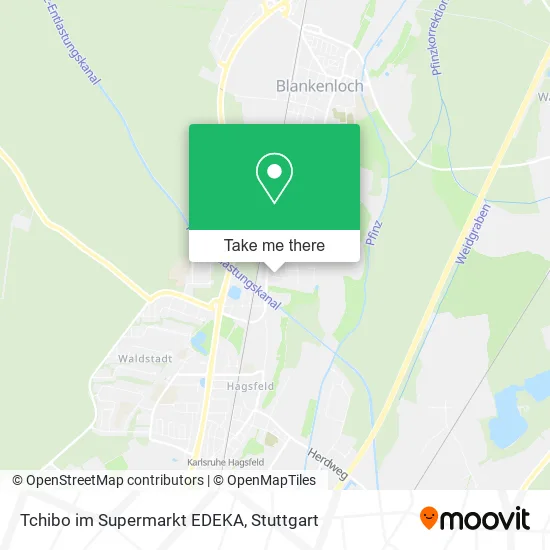 Карта Tchibo im Supermarkt EDEKA