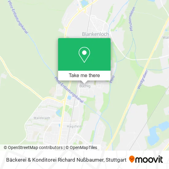 Карта Bäckerei & Konditorei Richard Nußbaumer