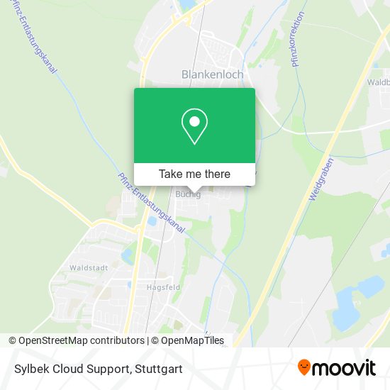 Sylbek Cloud Support map