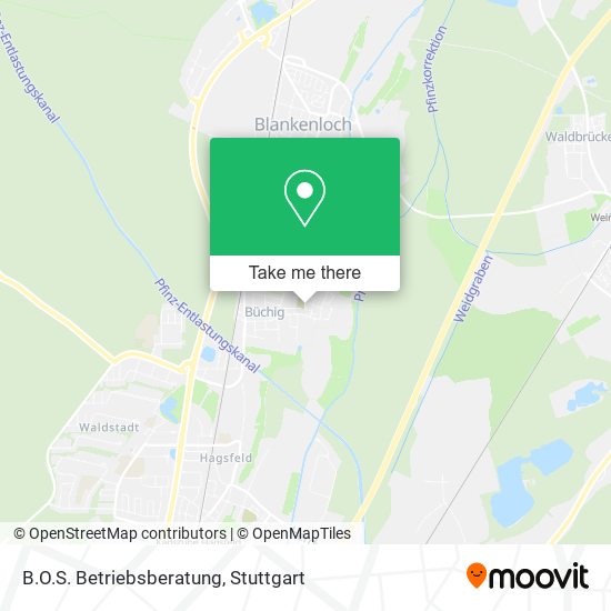 B.O.S. Betriebsberatung map
