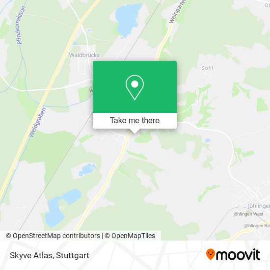 Карта Skyve Atlas