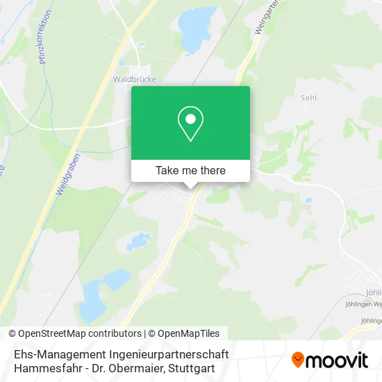 Карта Ehs-Management Ingenieurpartnerschaft Hammesfahr - Dr. Obermaier