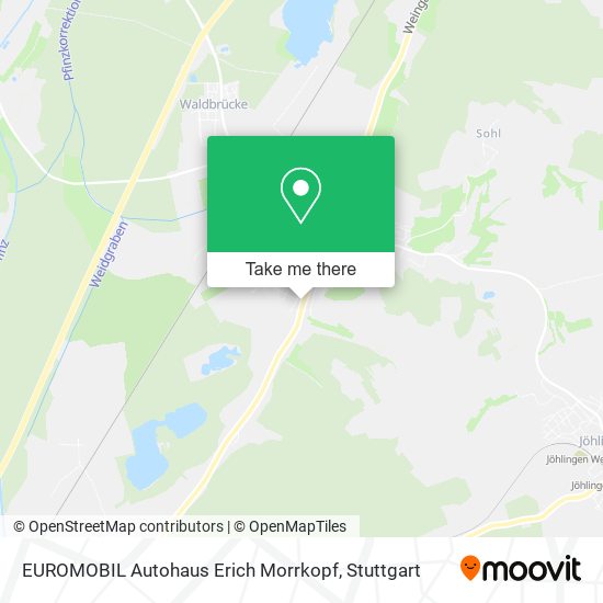 EUROMOBIL Autohaus Erich Morrkopf map