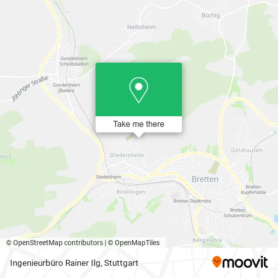 Ingenieurbüro Rainer Ilg map
