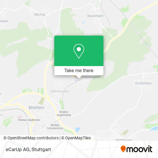 Карта eCarUp AG