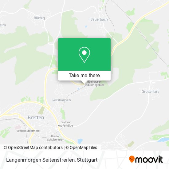 Langenmorgen Seitenstreifen map