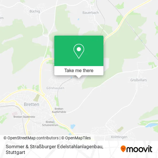 Карта Sommer & Straßburger Edelstahlanlagenbau