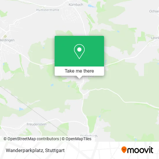 Карта Wanderparkplatz