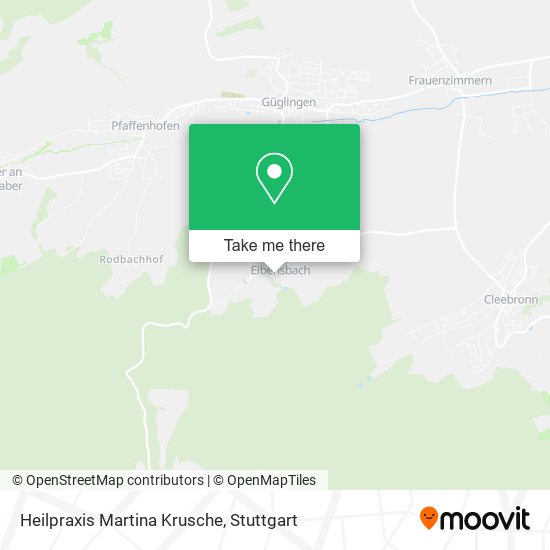 Heilpraxis Martina Krusche map
