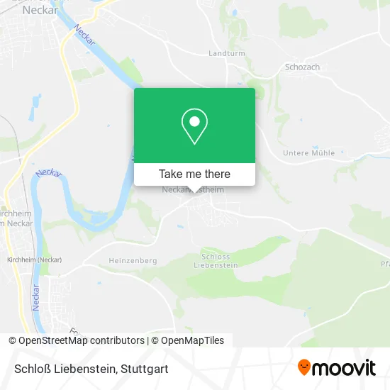 Карта Schloß Liebenstein