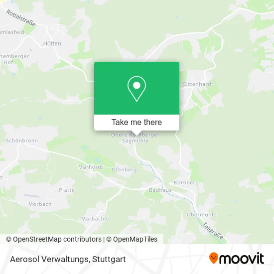 Карта Aerosol Verwaltungs