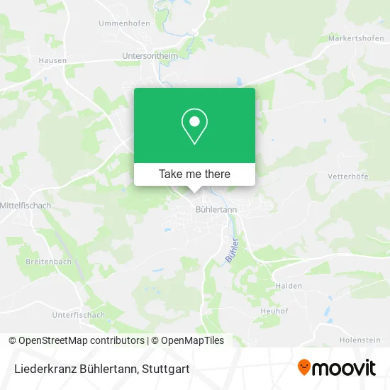 Liederkranz Bühlertann map
