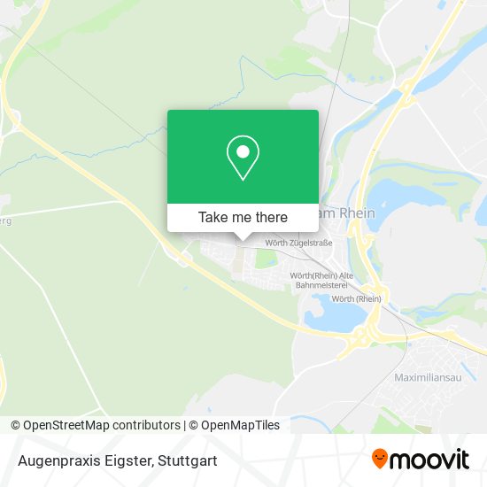 Карта Augenpraxis Eigster