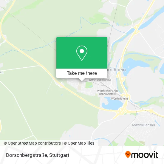 Карта Dorschbergstraße