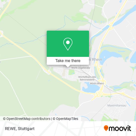 REWE map