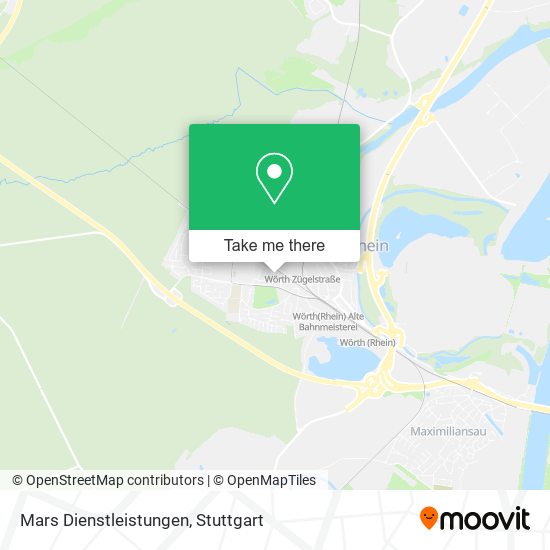 Mars Dienstleistungen map