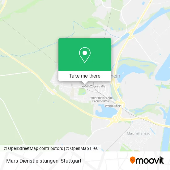 Карта Mars Dienstleistungen
