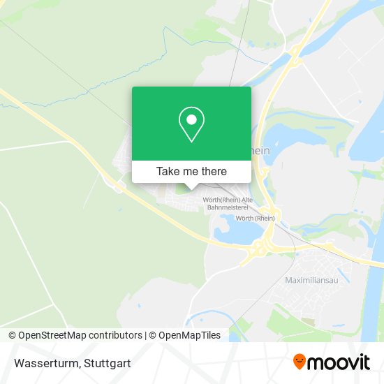 Wasserturm map