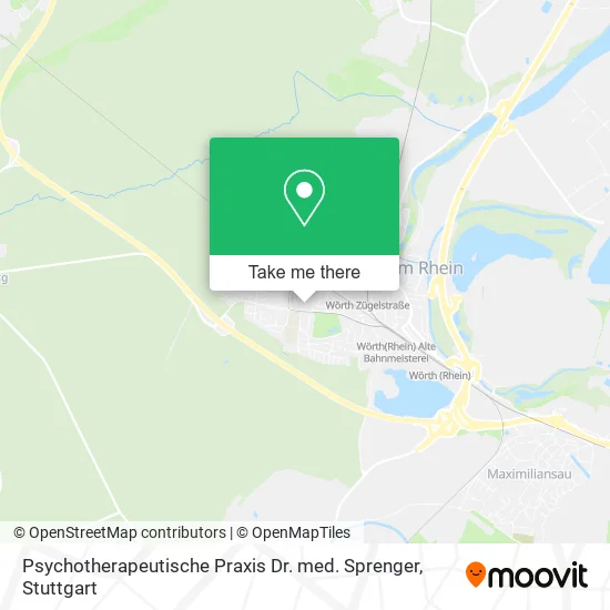 Карта Psychotherapeutische Praxis Dr. med. Sprenger