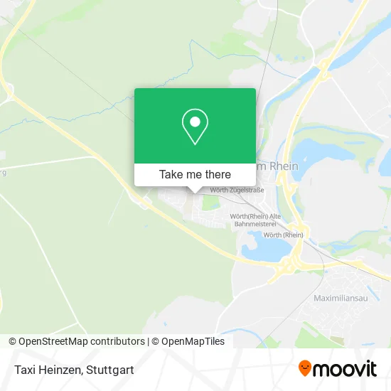 Карта Taxi Heinzen