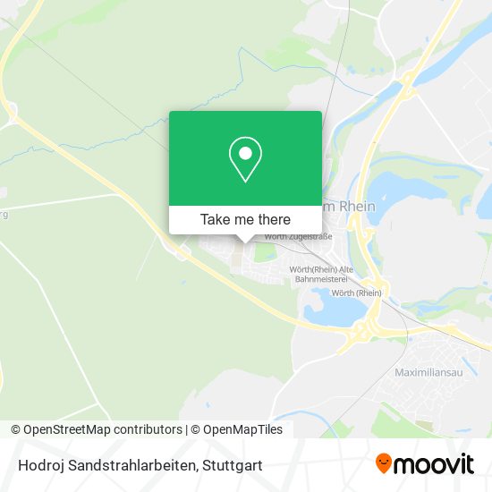 Hodroj Sandstrahlarbeiten map