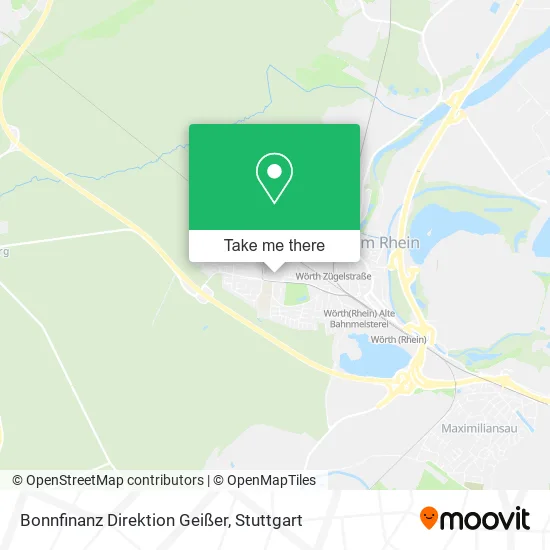 Карта Bonnfinanz Direktion Geißer