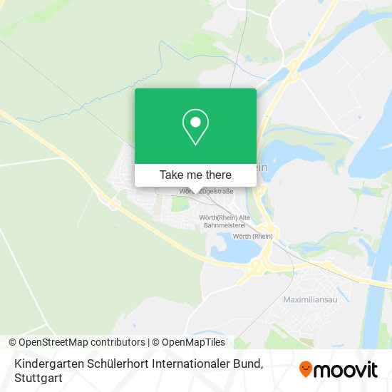 Kindergarten Schülerhort Internationaler Bund map