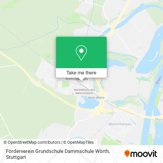 Карта Förderverein Grundschule Dammschule Wörth