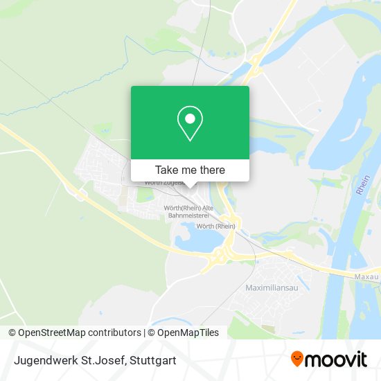 Jugendwerk St.Josef map