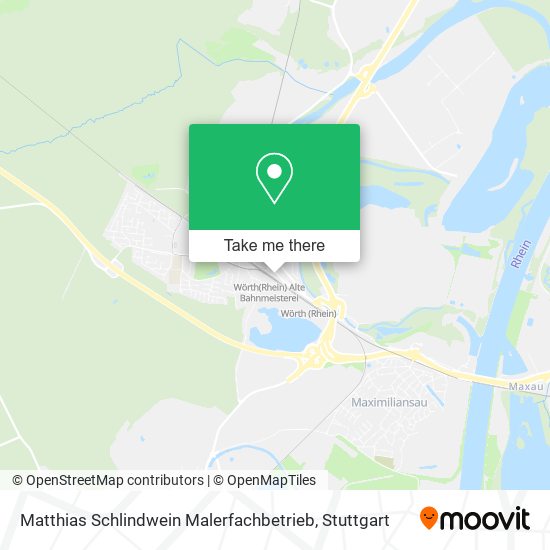 Matthias Schlindwein Malerfachbetrieb map