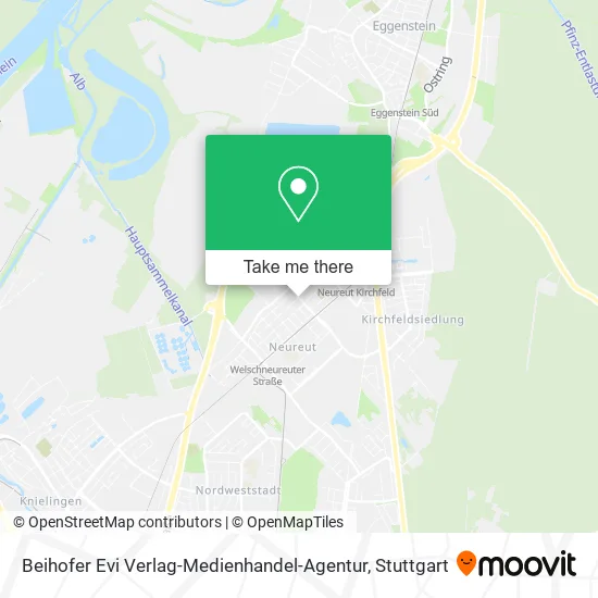 Карта Beihofer Evi Verlag-Medienhandel-Agentur